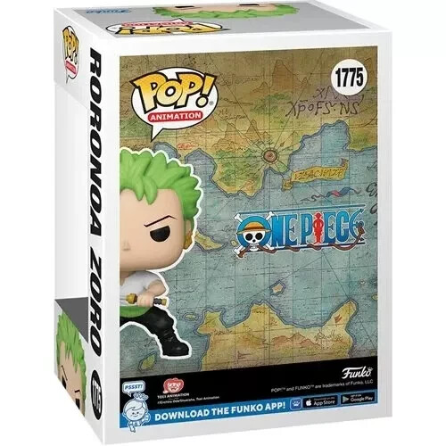 ②ONEPIECE pop フィギュアセット売り Funko Pop Roronoa Zoro Two Sword Style Vinyl Figure, One Piece