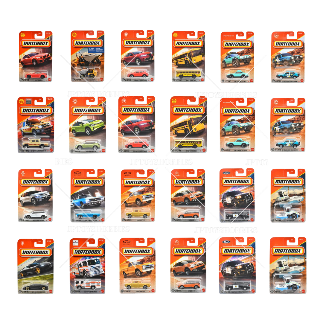 PSL 2025  Matchbox Basic Cars D Assort 98CD Set of 24