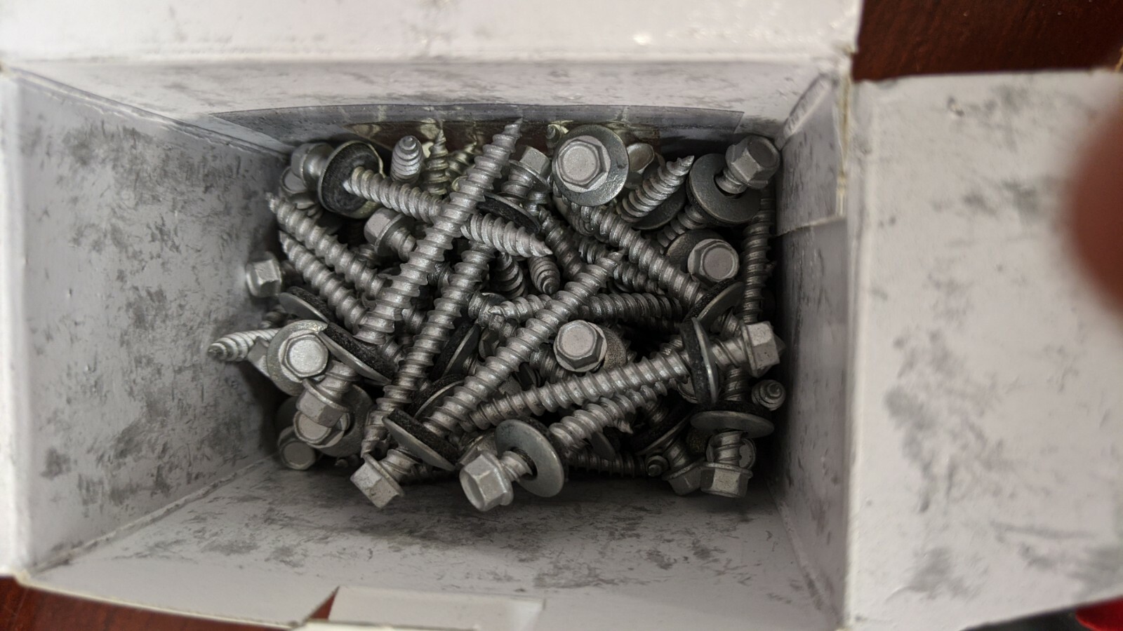 1 Pound of Gray Hex Head Self Piercing Sheeters 10 x 2 eBay