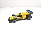 Vintage Tonka Indy Race Car Die Cast Metal And Plastic Yellow Black Blue 6"