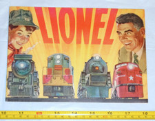 1954 LIONEL Rare MINI CATALOG Train Accessory Postwar O 027 Gauge Sets EXCELLENT