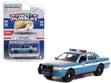 2001 FORD CROWN VICTORIA INTERCEPTOR "SEATTLE POLICE" 1/64 BY GREENLIGHT 43020 D