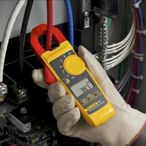Fluke 325 True RMS AC DC Current and Voltage Tester Capacitance Frequency Clamp - Picture 7 of 7