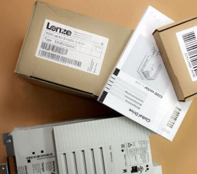 One Lenze E82EV302K4C Inverter New In Box E82EV302_4C Expedited Shipping