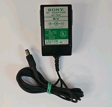 Sony AC Adaptor AC-9W 6V Genuine OEM Made In Japan Walkman Power Supply Vintage