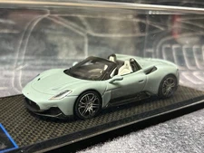 Latest Release BBR 1 43 Maserati MC20 CIELO Acqua Marina Maserati BBRC276A Minia