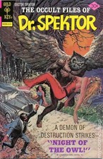 Occult Files of Doctor Spektor #22 VG 1976 Gold Key Stock Image Low Grade