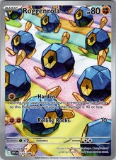 Roggenrola 127/086 Illustration Rare White Flare Pokemon Holo Near Mint on eBay