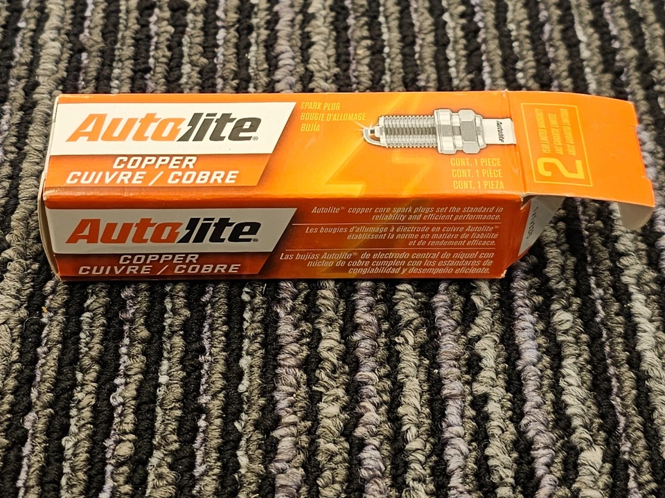 (CANTIDAD 2) Bujía de cobre Autolite 65 compatible con Bentley Continental 1990-1993 Foto 2 de 4