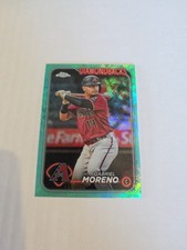 Gabriel Moreno 2024 Topps Chrome Logofractor Aqua Refractor /199