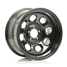 Cragar Soft 8 Black Steel Wheels 17x9 5x4.5 Bc Set Of 2 Cragar Soft 8 Black Steel Wheels 17x9 5x4.5 Bc Set Of 2