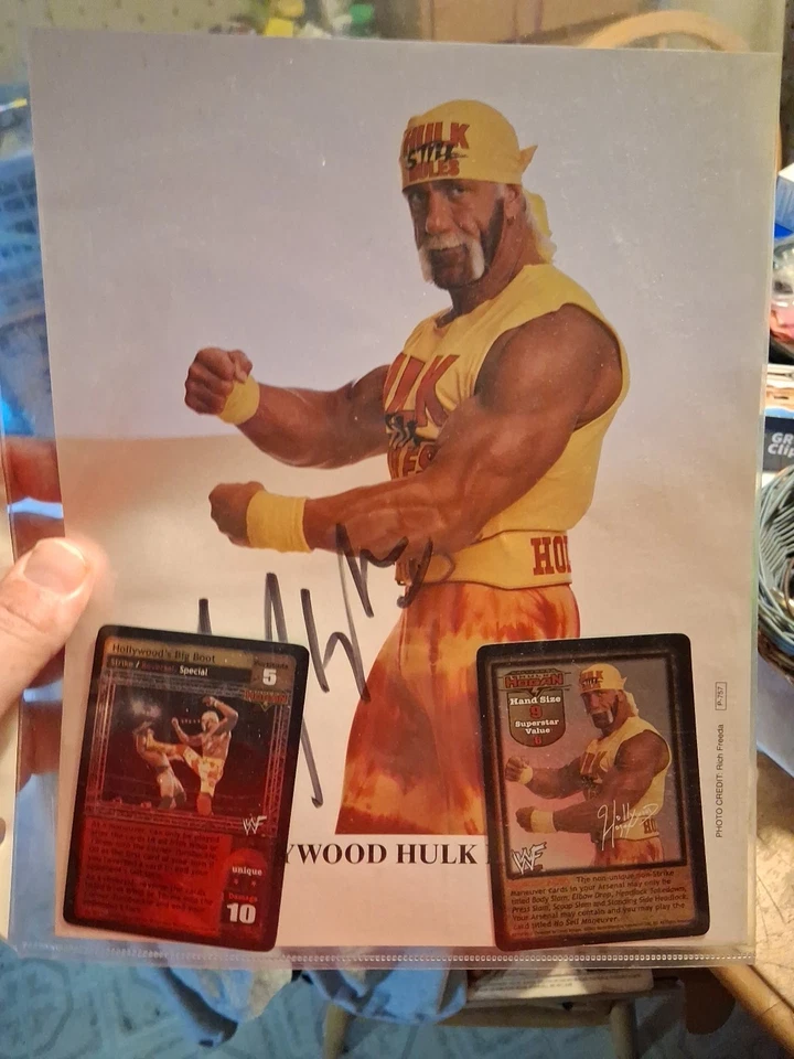 Autographed Hulk Hogan Picture 8x10 WWE WWF - Image 4 of 4