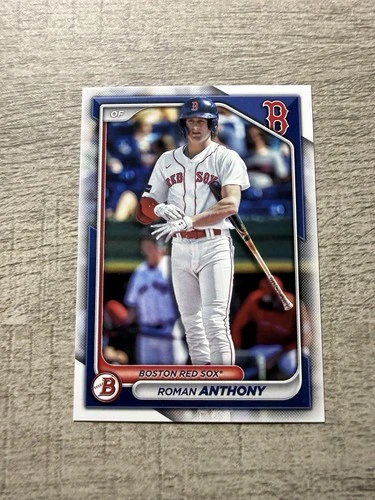 Roman Anthony 2024 Bowman Baseball Prospect Card # BP-22 Boston Red Sox RC