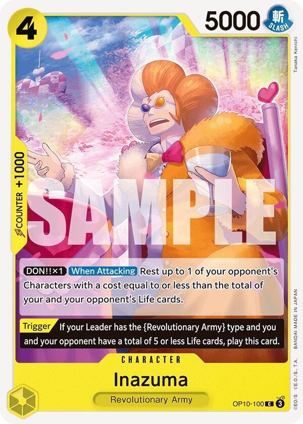 OP Inazuma C OP10-100 Near Mint