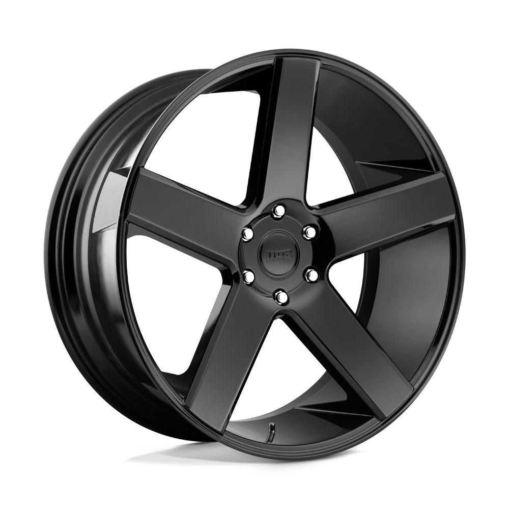 SET OF 4 DUB S216 BALLER S216 24X10 5X5.0 GL-BLK 11MM