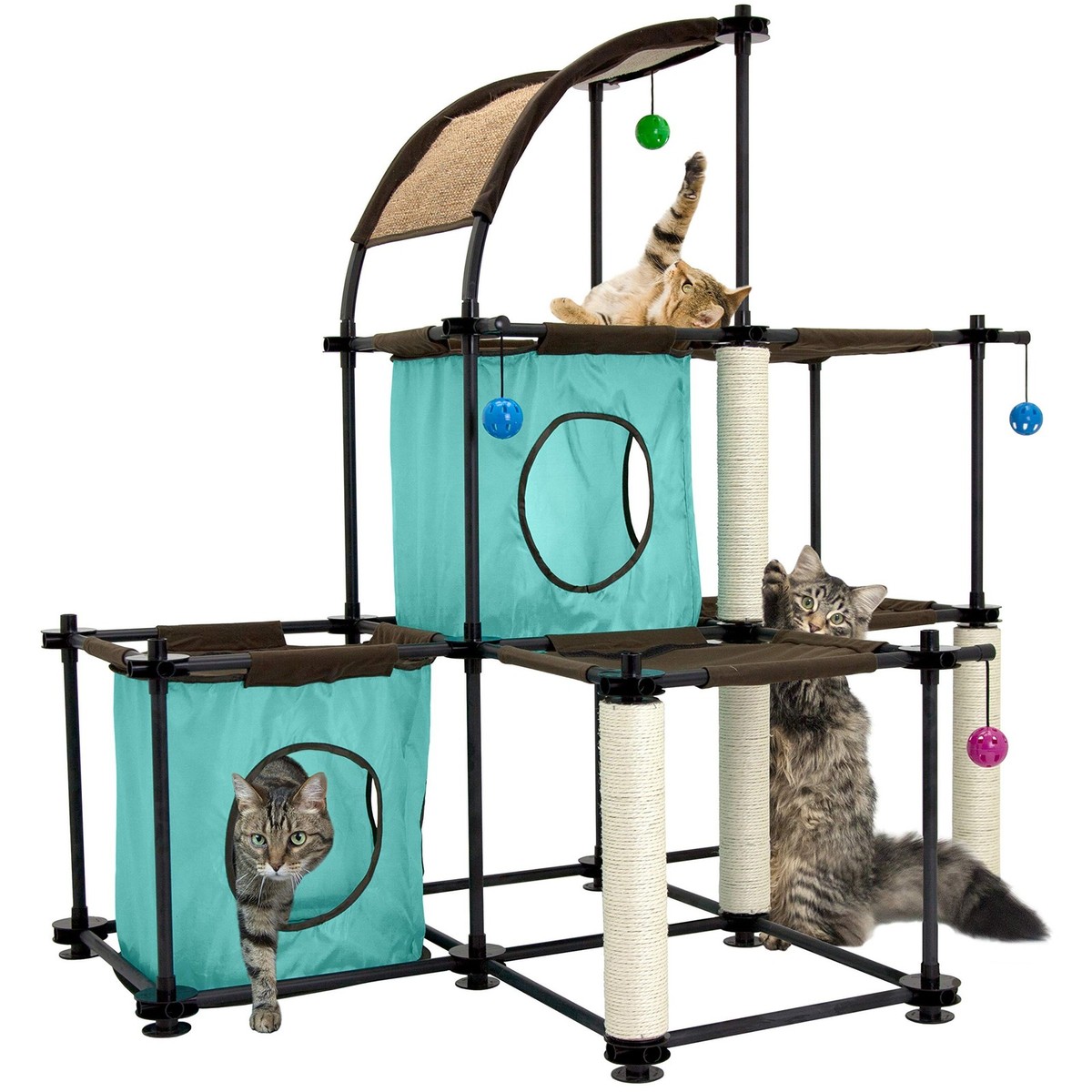 Kitty City Claw Indoor Mega Kit Cat Furniture, Corrugate Cat