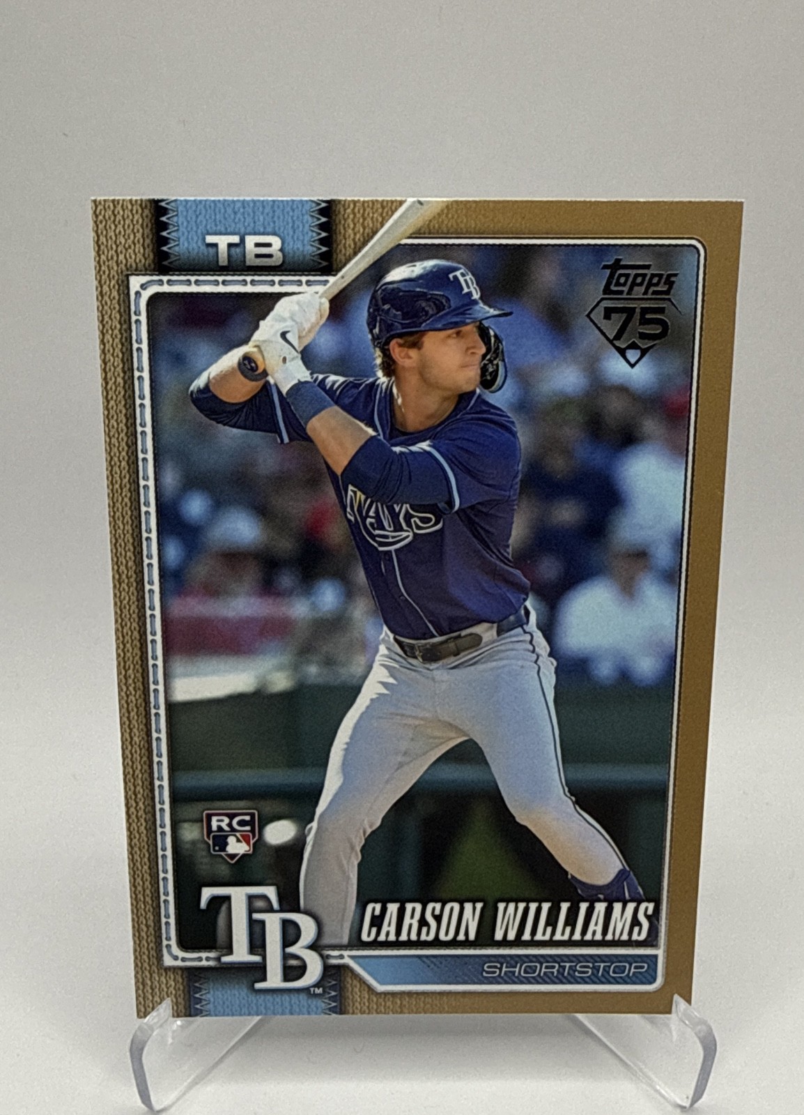 2026 Topps Series 1 - Carson Williams #25 Gold /2026 (RC)