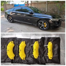 Yellow 4x Fiit Honda Accordciviccrvhr-v Aluminum Alloy Caliper Covers Wlabel Yellow 4x Fiit Honda Accordciviccrvhr-v Aluminum Alloy Caliper Covers Wlabel
