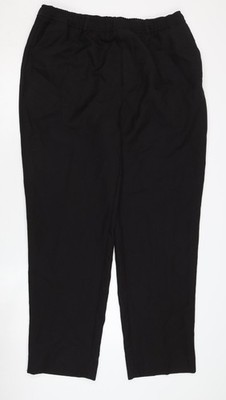 Chums schwarze gerade Herrenhose - Größe 40