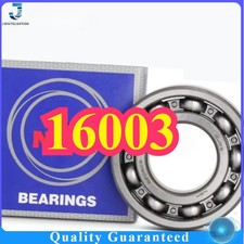 16003 2PCS NEW NSK Deep Groove Ball Bearings 17x35x8mm Original Quality Goods