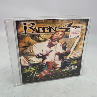 Rappin' 4-Tay  4 Tha Hard Way CD Album OG US 1997 Edition VG+/VG NO BACK COVER