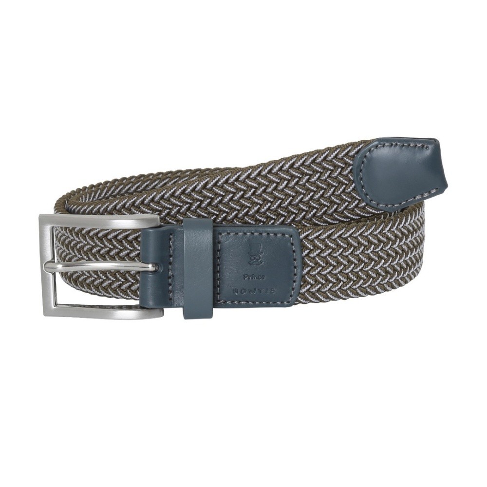 Prince Bowtie Braided Belt Green G4147 5500