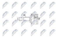 Nty Gelenksatz Antriebswelle NPZ-PL-047 FüR Opel Mokka J13 4X4 _76 Cdti