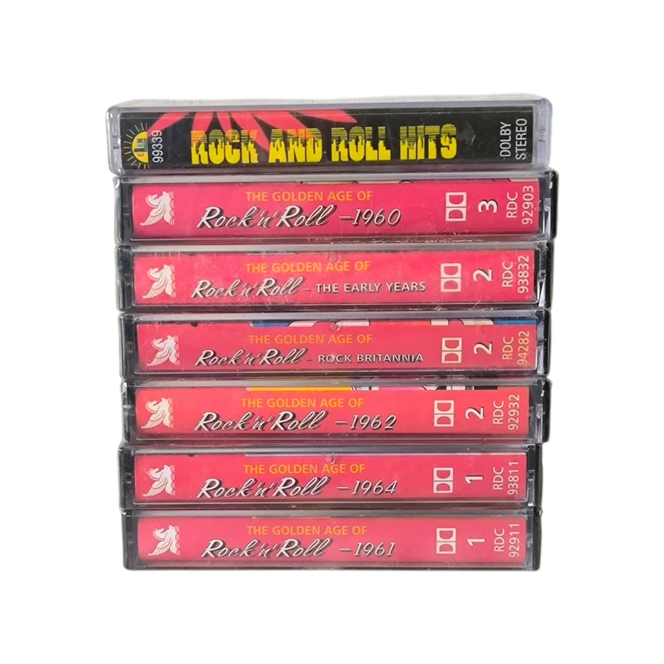 The Golden Age of Rock 'n' Roll - 6pcs Audio Cassettes New, Sealed + Bonus - Image 2 of 4