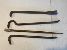 Heavy Duty Steel Wrecking Pry Bar Set 4pc 2018 Crowbar Nail Puller
