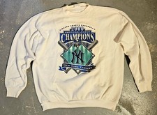 VTG 2000 New York Yankees Subway Series World Series Champions Sweatshirt XL
