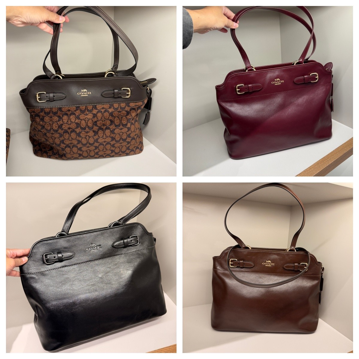 Coach Easton Tote Bag In Signature Chenille CCZ08 CCZ07 | eBay