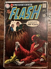 THE FLASH #186 Professor Zoom App 1969 DC Comics Ross Andru Cover Art