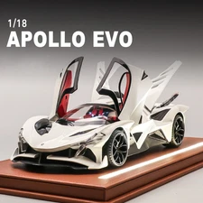 1:18 Apollo Project EVO Alloy Car Model Diecasts & Toy Vehicles Metal Toy Car 