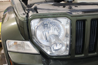 #ad 2008 JEEP LIBERTY Passenger Headlight Assembly OEM Used 114 01287AR 118K Miles $91.00