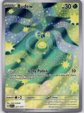 Pokémon Company Pokémon TCG Budew 221/217 Ascended Hero’s IR Holo ENG