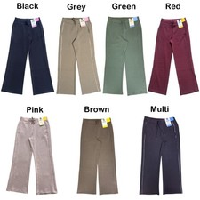 Member's Mark Women's Soft Elastic Waist Sandwash Wide Leg Pant w/ Pockets