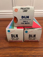 3 DLN Photo Projector Projection Studio Lamp Bulbs 750w 120V