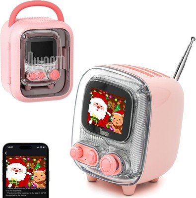 The Divoom Tiivoo-2 Retro Bluetooth Speaker features an FM radio.