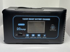 Battery Charger 0-20A 12V and 24V Lithium, LiFePO4, Lead Acid (AGM/Gel/SLA), ...