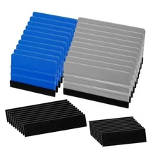 20 Pcs Felt Squeegee for Vinyl, Vinyl Wrap Squeegee Tool Kit with 20 Pcs 