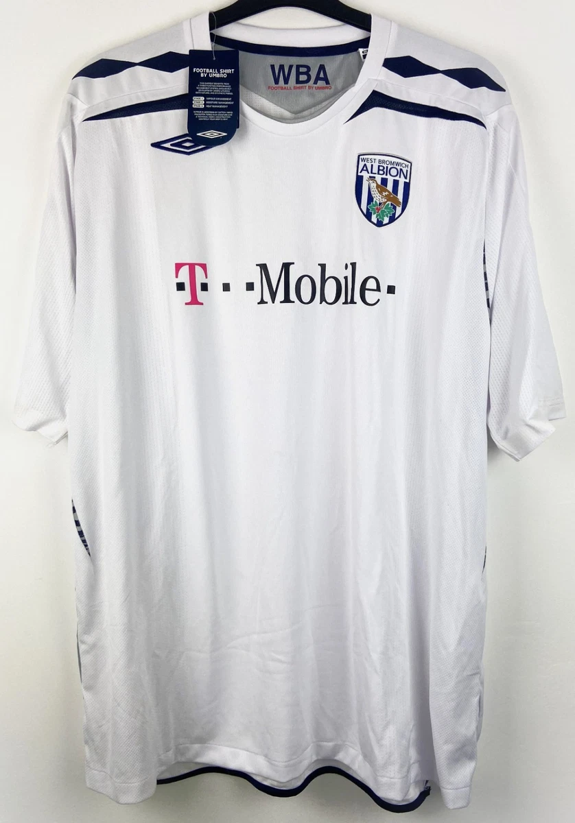West Bromwich Albion Umbro Away Memorabilia Football Shirts