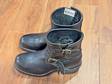 Chippewa Men's Steel Toe Motorcycle Boot 27872 Made in USA 8D Black