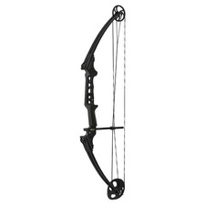 Genesis Gen-X Compound Bow for Archery Hunting, Right Hand, Black Open Box