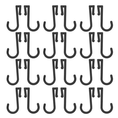 100 Pcs Curtain Track System Clip Rings for Curtains Hanging Sink Grid Hook