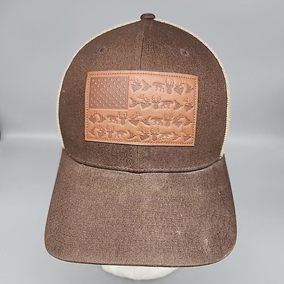 Columbia PHG Game Fla Mesh Ball Cap Snap Back Brown