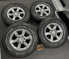 Ford F-150 18" Chrome Lariat OEM Wheels Tires Rims Platinum Limited XLT STX TPMS