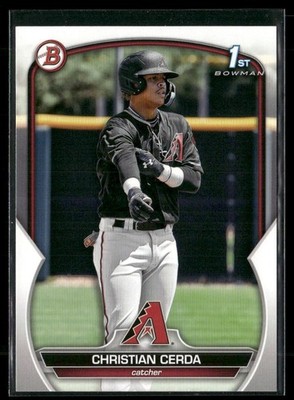Christian Cerda 2023 Bowman Prospects Arizona Diamondbacks #BP-56