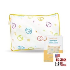 Toddler Pillow for 2 Year Old and Up, 13x18 Ergonomic Kids Pillows Tgt Design