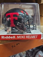TEXAS TECH RED RAIDERS 100TH ANNIVERSARY  REPLICA MINI HELMET NCAA RIDDELL