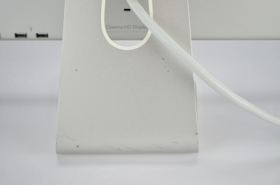 Apple 23" Cinema Display HD A1082 DVI Aluminum & Power Supply Grade A- - Image 4 of 4